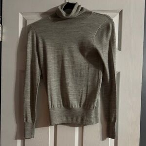 J. Crew Merino Wool Blend Mockneck Sweater